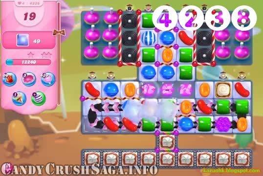 Candy Crush Saga : Level 4238 – Videos, Cheats, Tips and Tricks