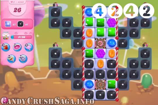 Candy Crush Saga : Level 4242 – Videos, Cheats, Tips and Tricks