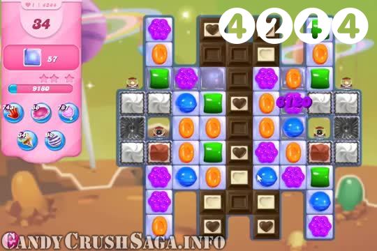 Candy Crush Saga : Level 4244 – Videos, Cheats, Tips and Tricks