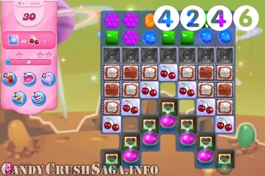 Candy Crush Saga : Level 4246 – Videos, Cheats, Tips and Tricks