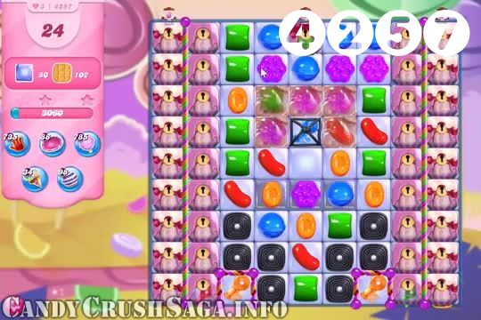 Candy Crush Saga : Level 4257 – Videos, Cheats, Tips and Tricks