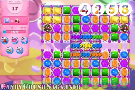 Candy Crush Saga : Level 4258 – Videos, Cheats, Tips and Tricks