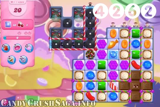 Candy Crush Saga : Level 4262 – Videos, Cheats, Tips and Tricks