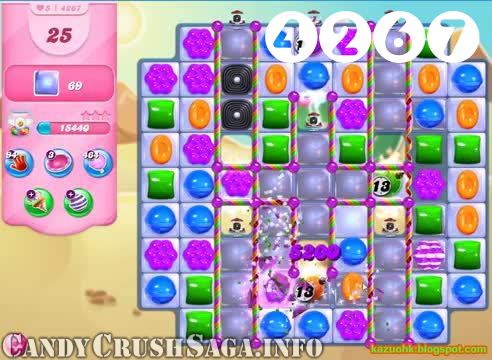 Candy Crush Saga : Level 4267 – Videos, Cheats, Tips and Tricks