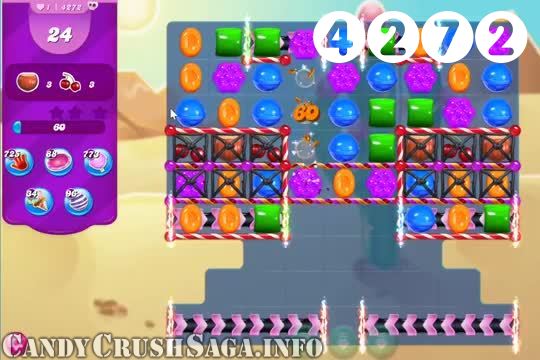 Candy Crush Saga : Level 4272 – Videos, Cheats, Tips and Tricks