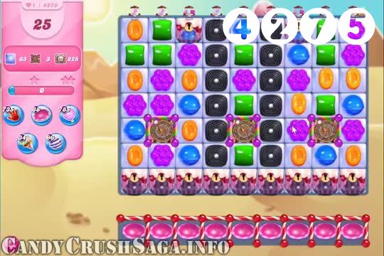 Candy Crush Saga : Level 4275 – Videos, Cheats, Tips and Tricks