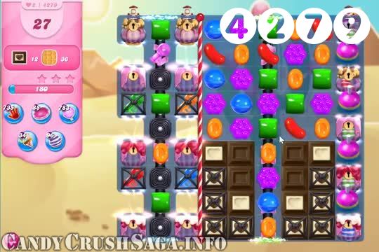 Candy Crush Saga : Level 4279 – Videos, Cheats, Tips and Tricks
