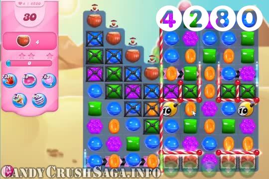 Candy Crush Saga : Level 4280 – Videos, Cheats, Tips and Tricks