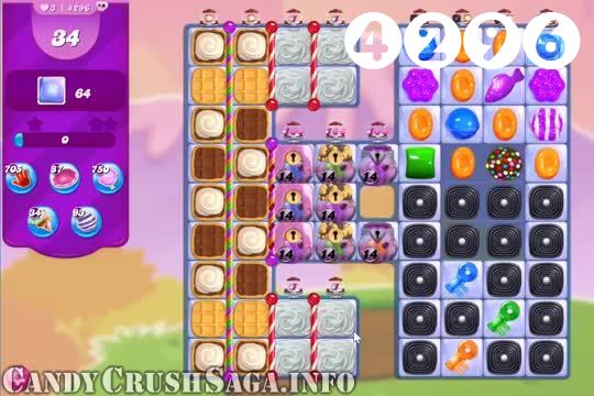 Candy Crush Saga : Level 4296 – Videos, Cheats, Tips and Tricks