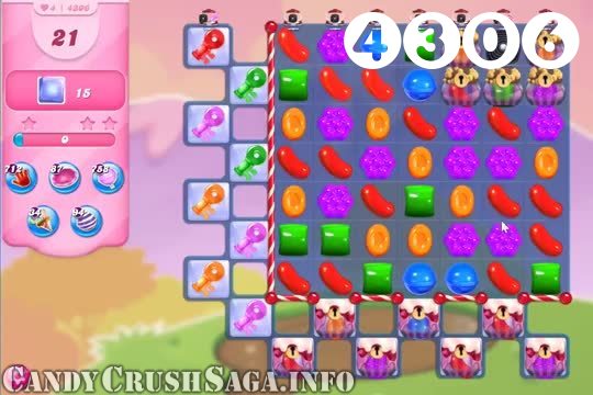 Candy Crush Saga : Level 4306 – Videos, Cheats, Tips and Tricks