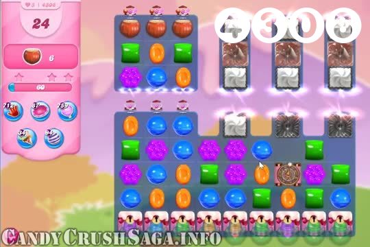 Candy Crush Saga : Level 4308 – Videos, Cheats, Tips and Tricks