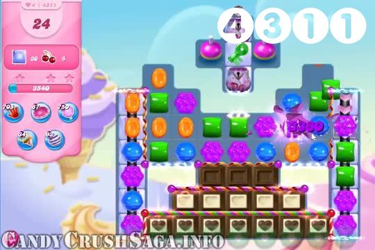 Candy Crush Saga : Level 4311 – Videos, Cheats, Tips and Tricks