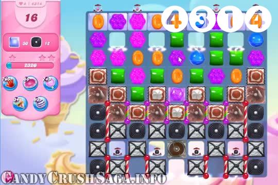 Candy Crush Saga : Level 4314 – Videos, Cheats, Tips and Tricks