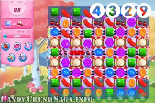 Candy Crush Saga : Level 4329 – Videos, Cheats, Tips and Tricks