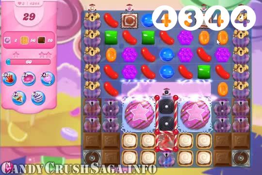 Candy Crush Saga : Level 4344 – Videos, Cheats, Tips and Tricks