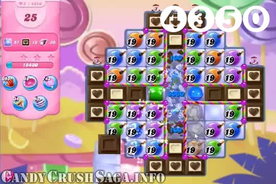Candy Crush Saga : Level 4350 – Videos, Cheats, Tips and Tricks