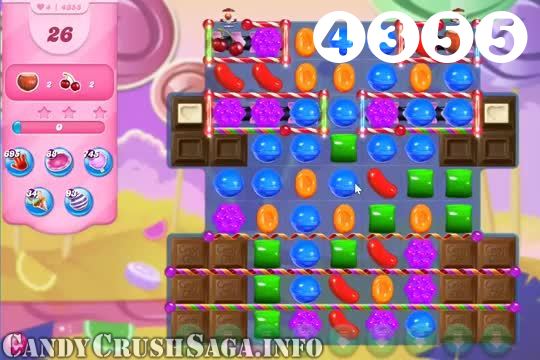 Candy Crush Saga : Level 4355 – Videos, Cheats, Tips and Tricks
