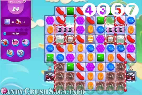 Candy Crush Saga : Level 4357 – Videos, Cheats, Tips and Tricks