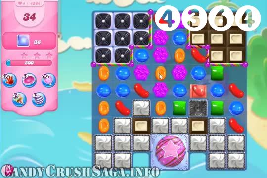 Candy Crush Saga : Level 4364 – Videos, Cheats, Tips and Tricks