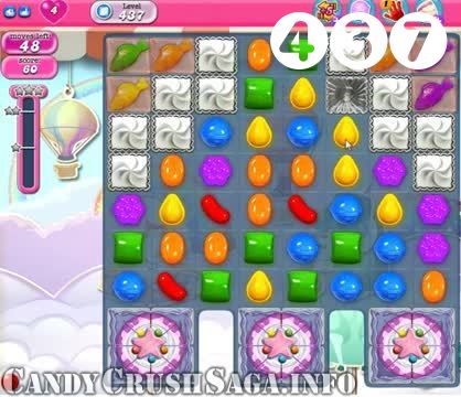 Candy Crush Saga : Level 437 – Videos, Cheats, Tips and Tricks