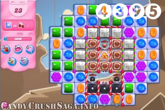 Candy Crush Saga : Level 4395 – Videos, Cheats, Tips and Tricks