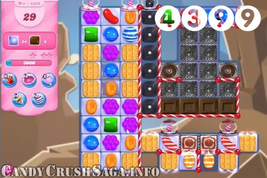 Candy Crush Saga : Level 4399 – Videos, Cheats, Tips and Tricks