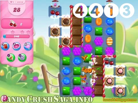 Candy Crush Saga : Level 4413 – Videos, Cheats, Tips and Tricks