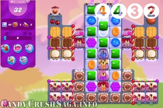 Candy Crush Saga : Level 4432 – Videos, Cheats, Tips and Tricks
