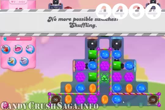 Candy Crush Saga : Level 4434 – Videos, Cheats, Tips and Tricks
