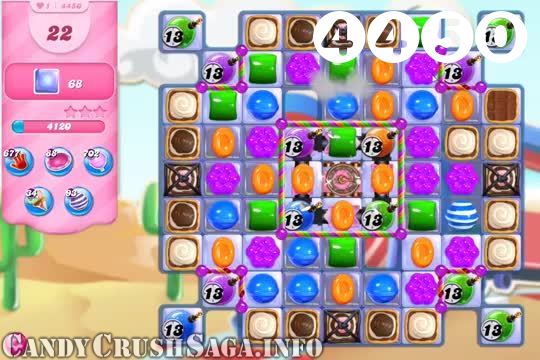 Candy Crush Saga : Level 4450 – Videos, Cheats, Tips and Tricks
