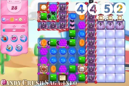 Candy Crush Saga : Level 4452 – Videos, Cheats, Tips and Tricks