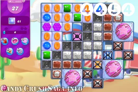 Candy Crush Saga : Level 4454 – Videos, Cheats, Tips and Tricks