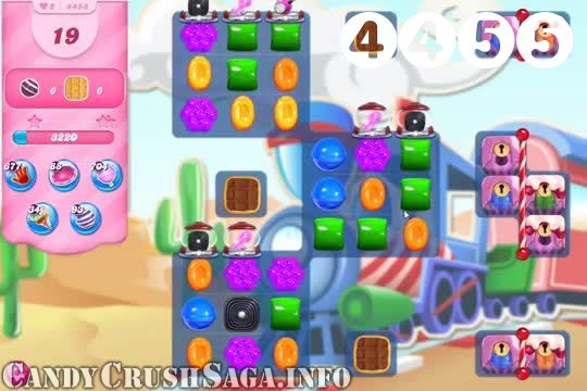 Candy Crush Saga : Level 4455 – Videos, Cheats, Tips and Tricks