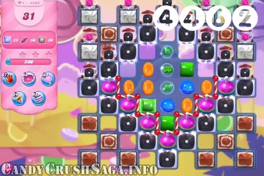 Candy Crush Saga : Level 4462 – Videos, Cheats, Tips and Tricks