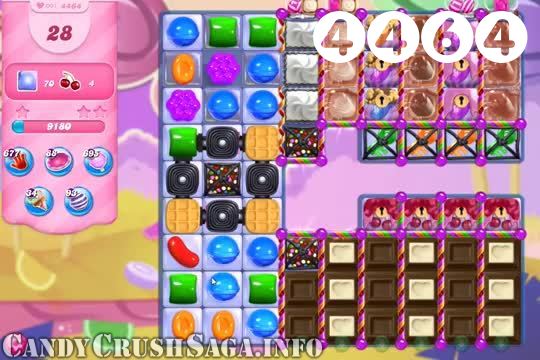 Candy Crush Saga : Level 4464 – Videos, Cheats, Tips and Tricks