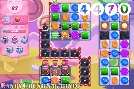 Candy Crush Saga : Level 4470 – Videos, Cheats, Tips and Tricks