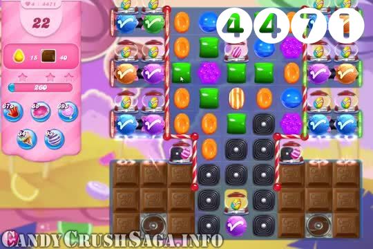 Candy Crush Saga : Level 4471 – Videos, Cheats, Tips and Tricks