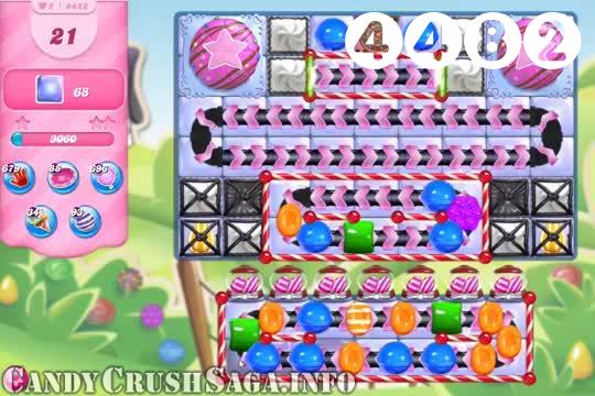 Candy Crush Saga : Level 4482 – Videos, Cheats, Tips and Tricks