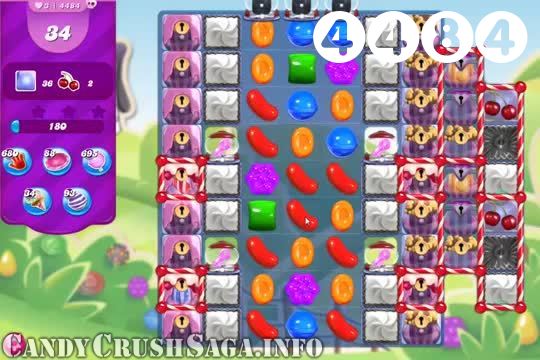 Candy Crush Saga : Level 4484 – Videos, Cheats, Tips and Tricks
