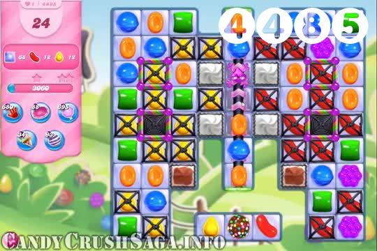 Candy Crush Saga : Level 4485 – Videos, Cheats, Tips and Tricks