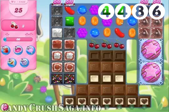 Candy Crush Saga : Level 4486 – Videos, Cheats, Tips and Tricks