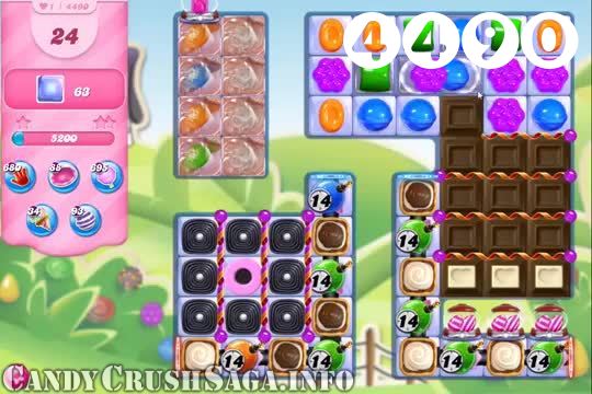 Candy Crush Saga : Level 4490 – Videos, Cheats, Tips and Tricks