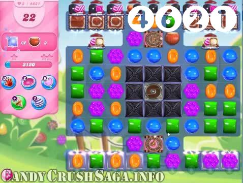 Candy Crush Saga : Level 4621 – Videos, Cheats, Tips and Tricks