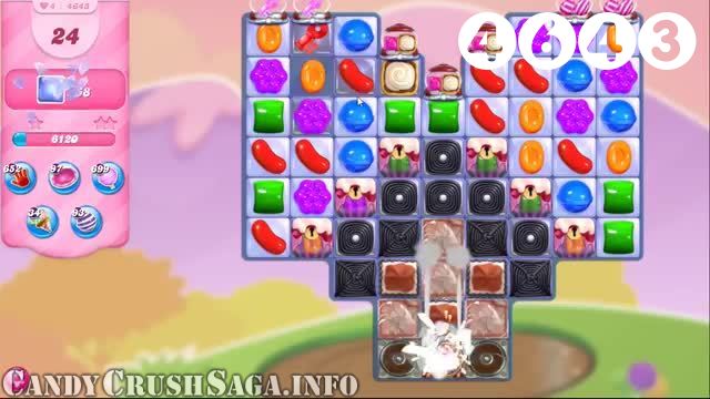 Candy Crush Saga : Level 4643 – Videos, Cheats, Tips and Tricks