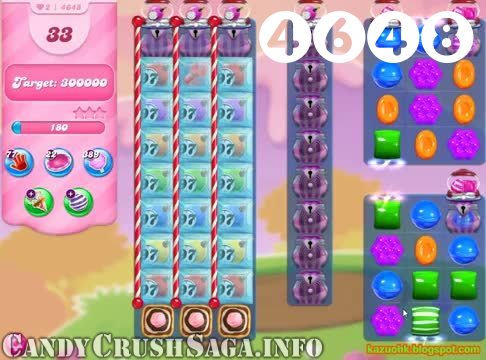 Candy Crush Saga : Level 4648 – Videos, Cheats, Tips and Tricks