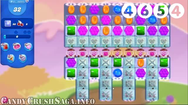 Candy Crush Saga : Level 4654 – Videos, Cheats, Tips and Tricks