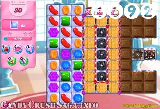 Candy Crush Saga : Level 4692 – Videos, Cheats, Tips and Tricks