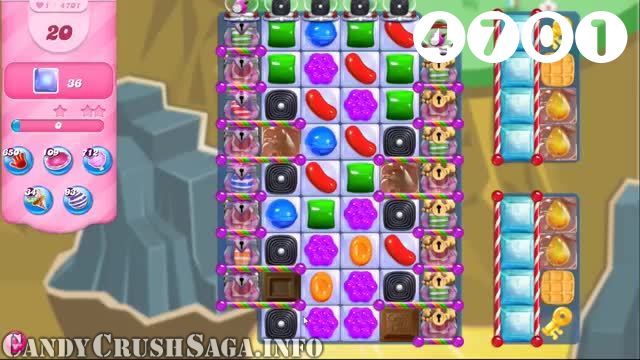 Candy Crush Saga : Level 4701 – Videos, Cheats, Tips and Tricks