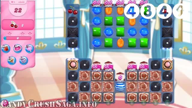 Candy Crush Saga : Level 4849 – Videos, Cheats, Tips and Tricks