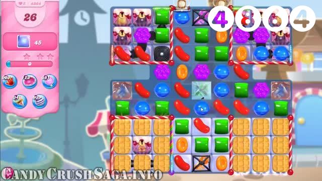 Candy Crush Saga : Level 4864 – Videos, Cheats, Tips and Tricks